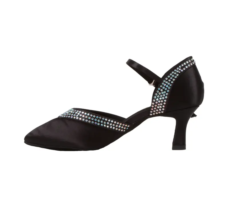 Dancee Grace, women's ballroom dance shoes - Black