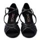 Dancee Kate, Ladies' Latin Dance Shoes - Black gliter