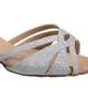 Dancee Kate, Ladies' Latin Dance Shoes - Silver glitter