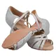Dancee Kate, Ladies' Latin Dance Shoes - Silver glitter