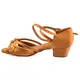 Dancee, women's Latin shoes with buckle and Cuban heel