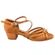 Dancee Lisa, women's Latin shoes with buckle and Cuban heel