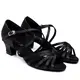 DanceeLily, Latin shoes for ladies - Black