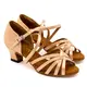 DanceeLily, Latin shoes for ladies - Flesh satin WJ