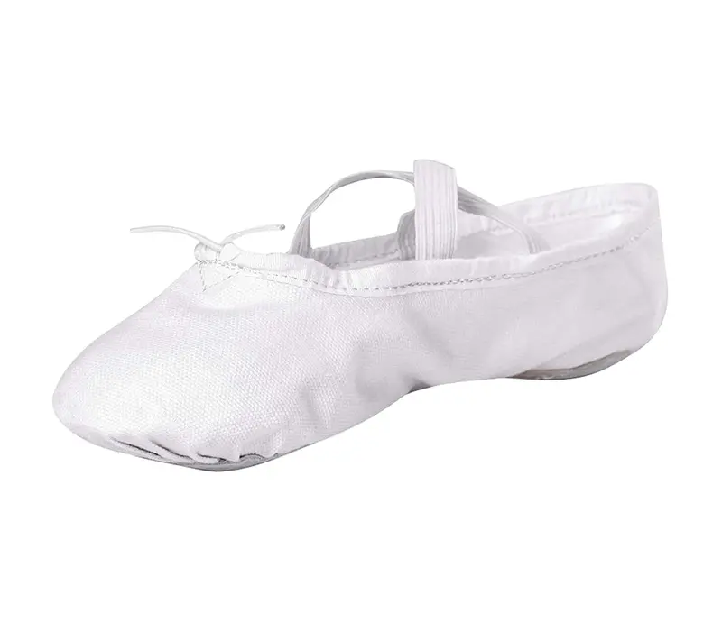 Dancee Practice, children's ballet shoes - White