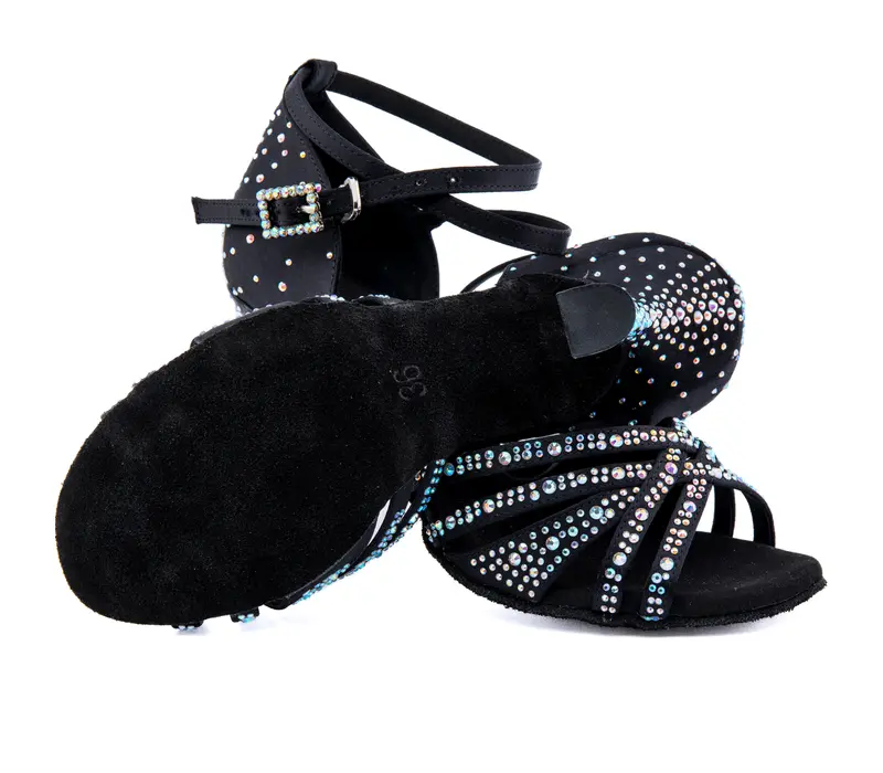 Dancee Star, Latin shoes for ladies - Black