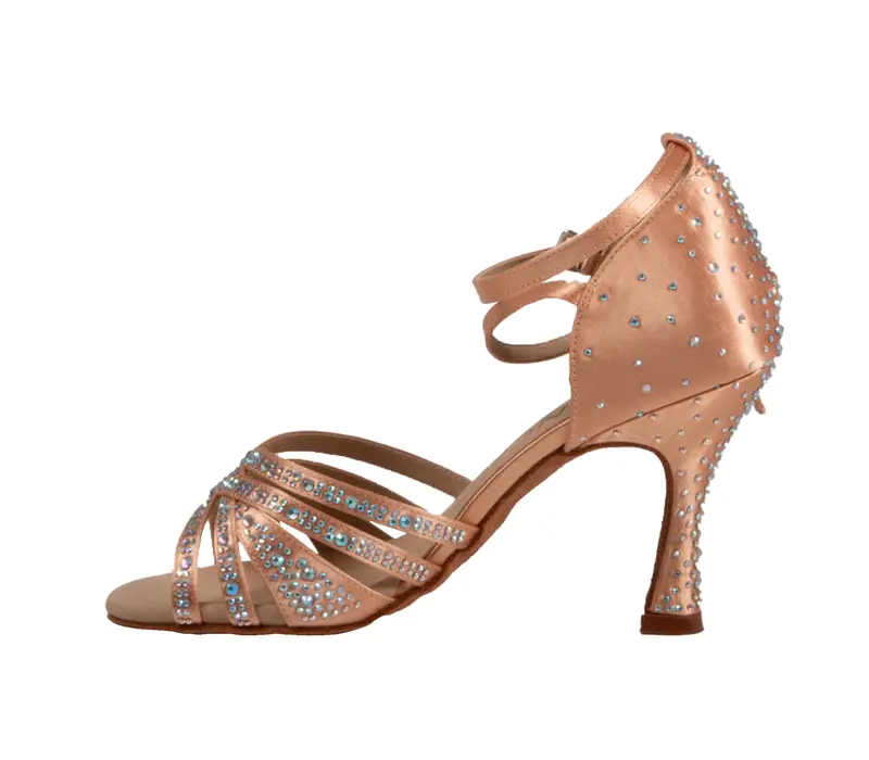 Dancee Star, Latin shoes for ladies - Champagne SU