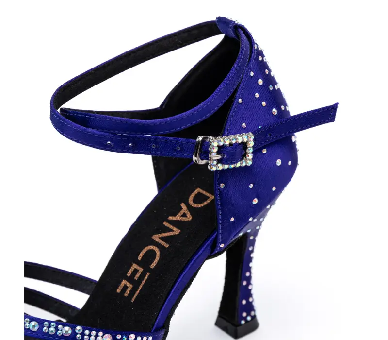 Dancee Star, Latin shoes for ladies - Royal blue