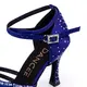 Dancee Star, Latin shoes for ladies - Royal blue