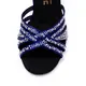 Dancee Star, Latin shoes for ladies - Royal blue