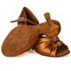 Dancee Stella, Latin shoes for ladies - Dark tan