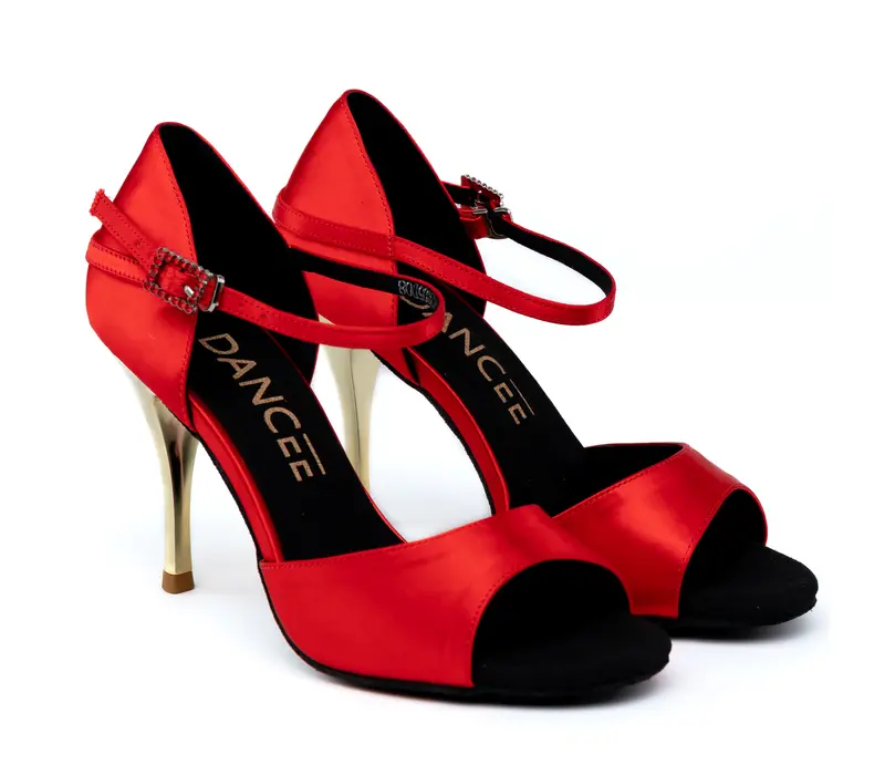 Dancee Tereza, women's shoes for Tango - Red Dancee Tereza, women's shoes for Tango - Red