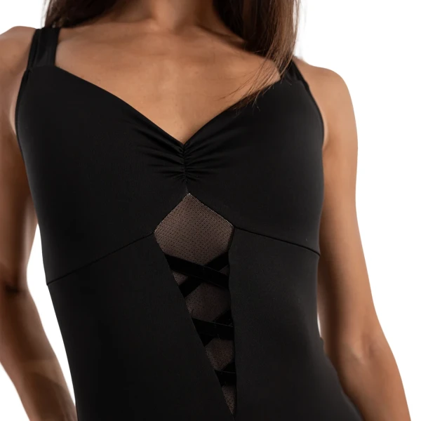 Grand Prix Reina, body with wide straps for women
