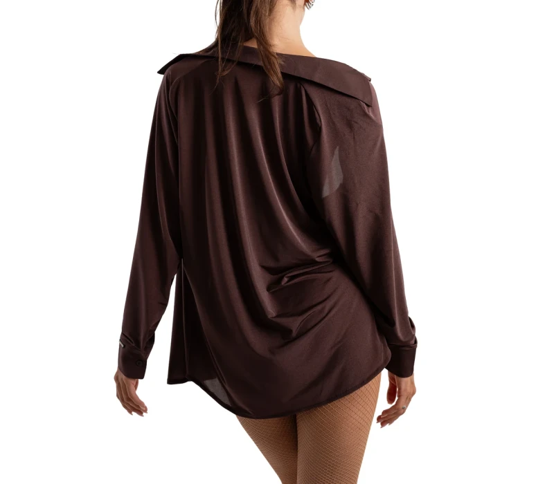 Grand Prix Tyla, shirt for women - Luxury brown GP