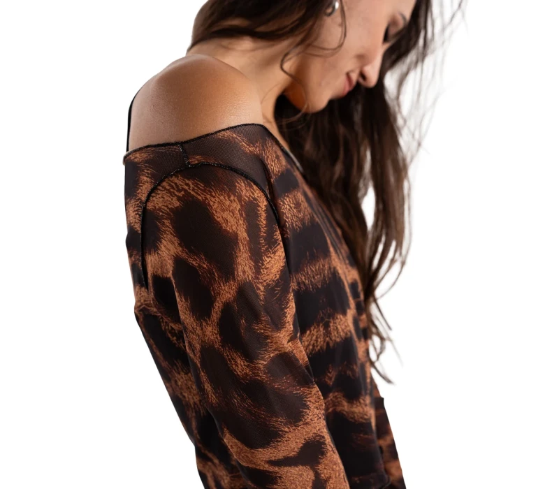 Grand Prix WILD Mirali, ladies' mesh top Grand Prix WILD Mirali, ladies' mesh top - Wild toffee GP