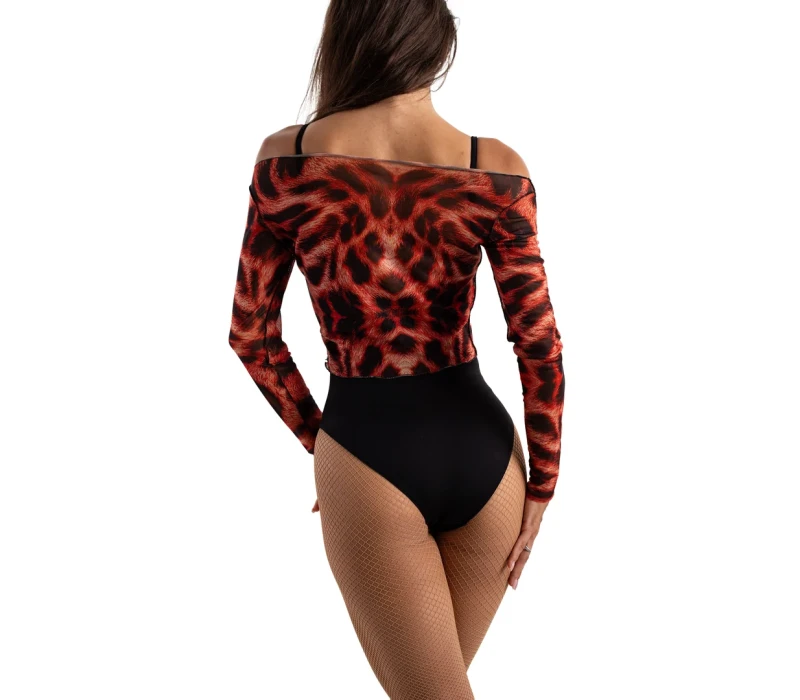 Grand Prix WILD Mirali, ladies' mesh top - Wild red GP
