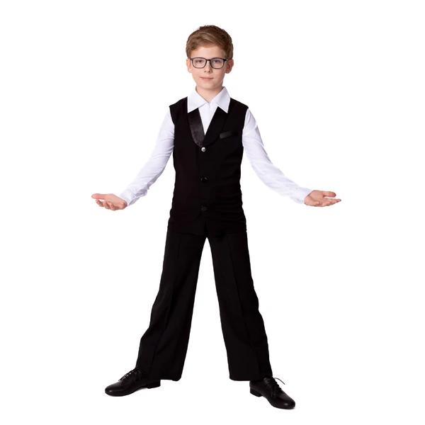 Dionis ballroom body shirt for boys