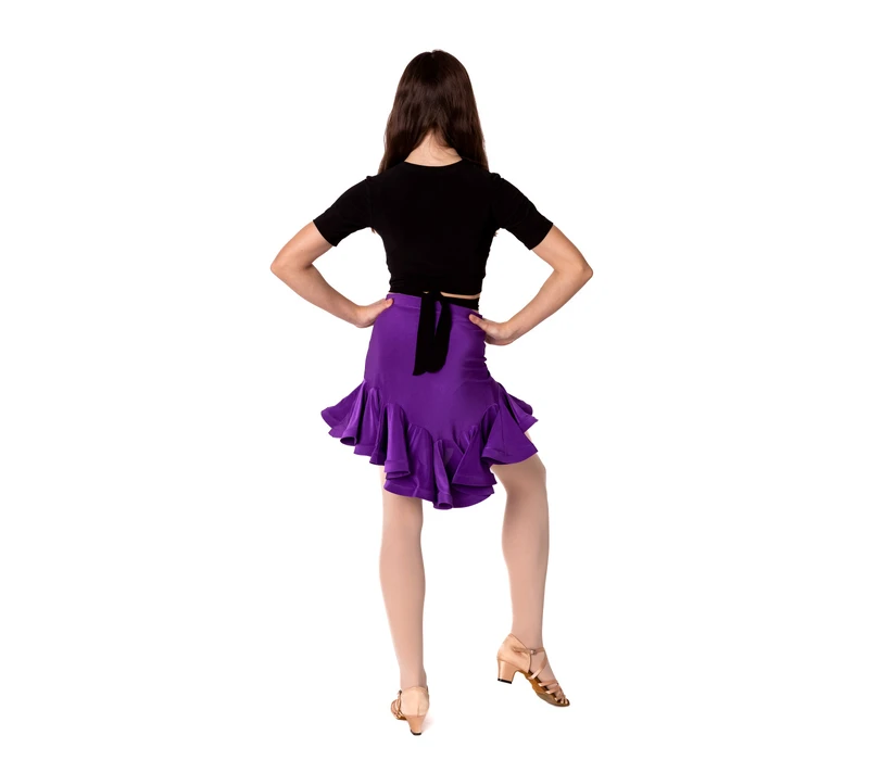 FSD Tinka, girl's training skirt - Violet