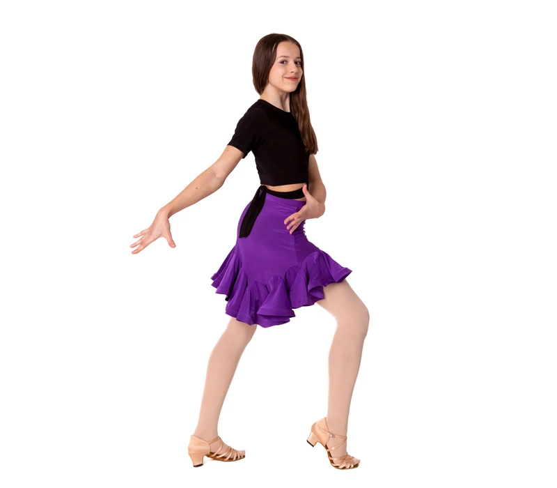 FSD Tinka, girl's training skirt - Violet