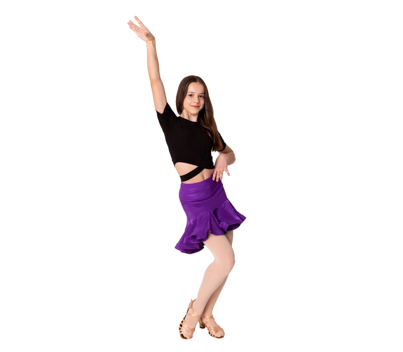 FSD Tinka, girl's training skirt - Violet