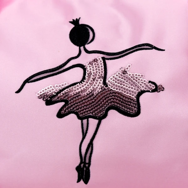 Capezio, girl's bag with sequinned ballerina