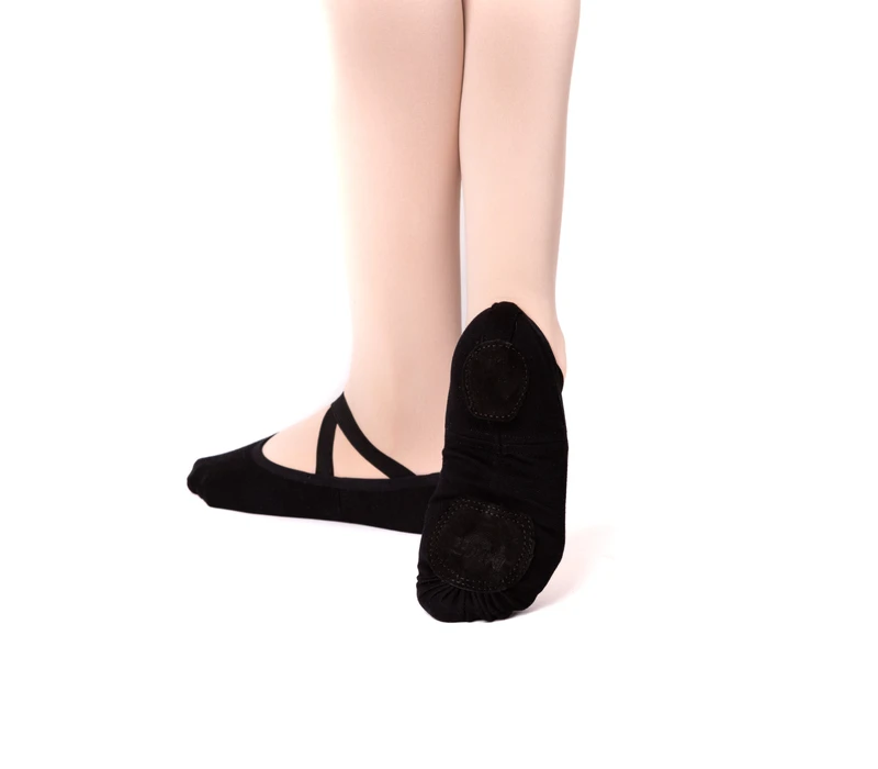 Dancee Pro stretch, children's elastic ballet shoes - Black