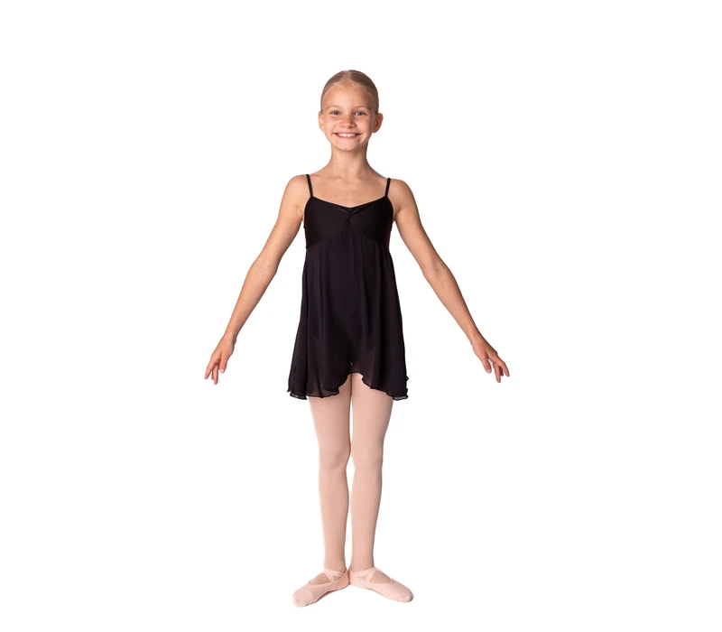 Bloch Juliet, Empire style leotard for girls - Black