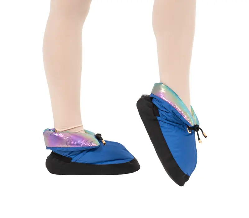 Capezio Mini Glam Warmup Booties Capezio Mini Glam Warmup Booties - Metalic rainbow