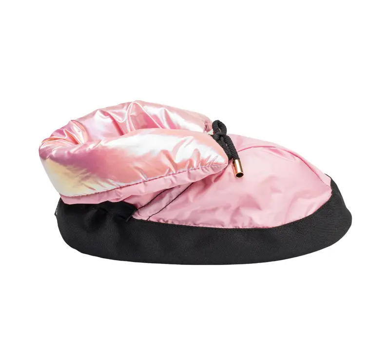 Capezio Ballroom Warmup Booties - Metalic light pink