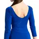 FSD Olívia, girls latino dress - Royal blue
