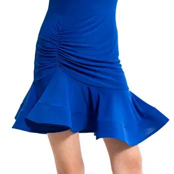 FSD Olívia, girls latino dress - Royal blue