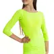 FSD Olívia, girls latino dress - Neon green 