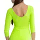 FSD Olívia, girls latino dress - Neon green 