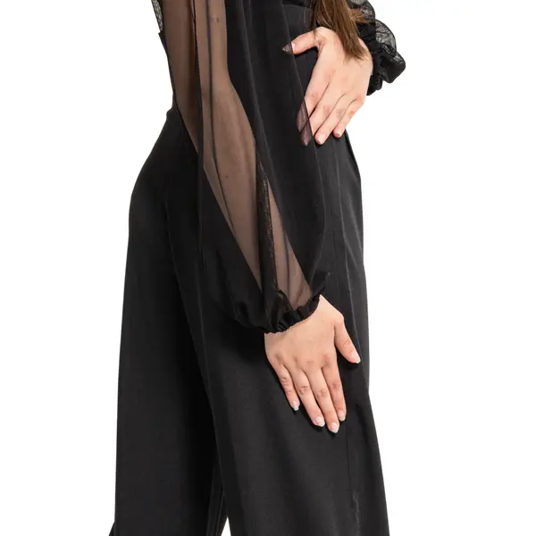 FSD Kamila mesh, girl's bodysuit with mesh sleeves