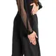 FSD Kamila mesh, girl's bodysuit with mesh sleeves