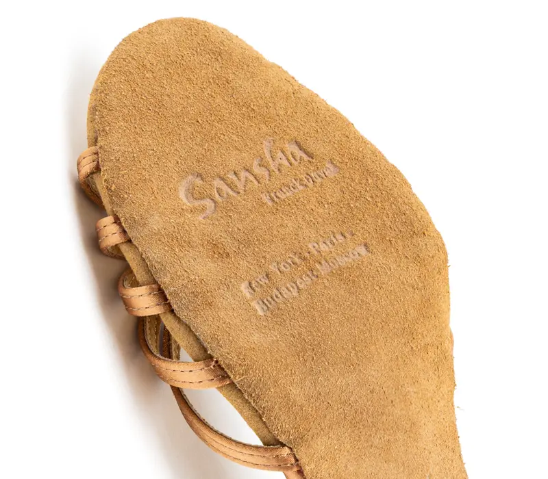 Sansha Alaia, ballroom dance shoes - Tan