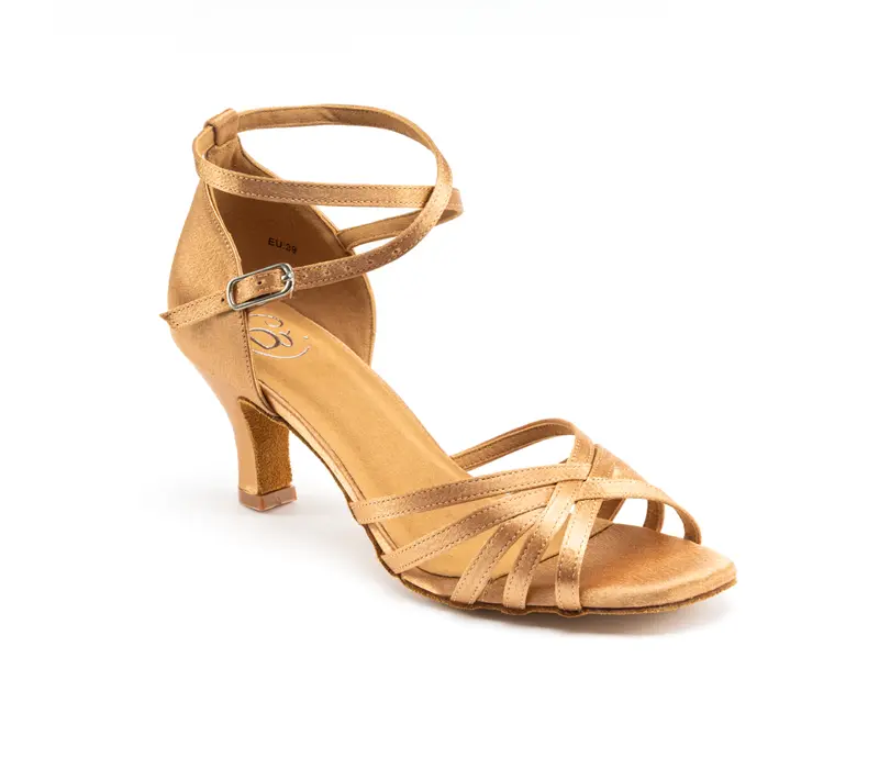 Dansez Vous Luccia, latino shoes - Tan DV