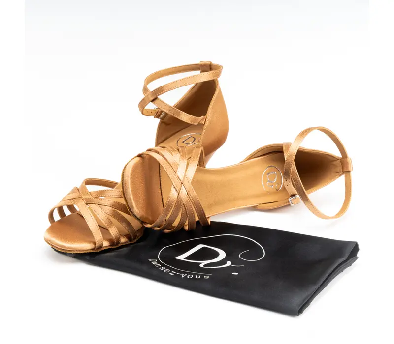 Dansez Vous Luccia, latino shoes - Tan DV