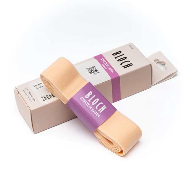 Bloch stretch satin ribbon Bloch stretch satin ribbon