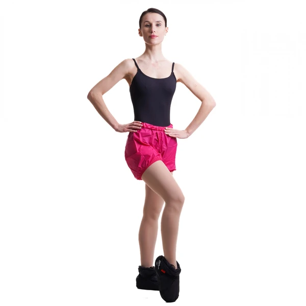 Bloch, women's short warm-up pants