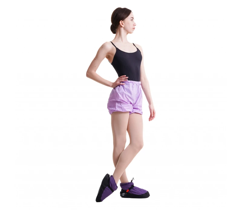 Bloch, women's short warm-up pants - Light Pink Bloch