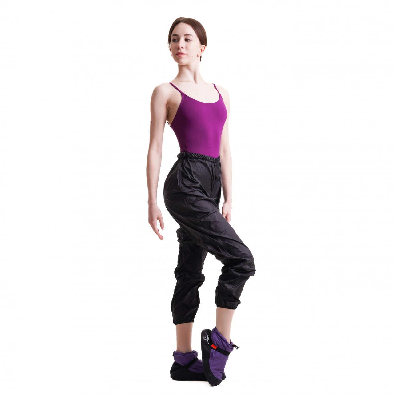 Women Warm up Pants Girls Adult Jogging Lightweight Dance Ripstop