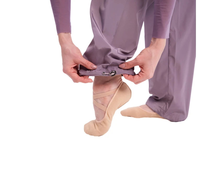 GP Lesson Momentum, warm-up pants for dancers GP Lesson Momentum, warm-up pants for dancers - Vintage violet GP