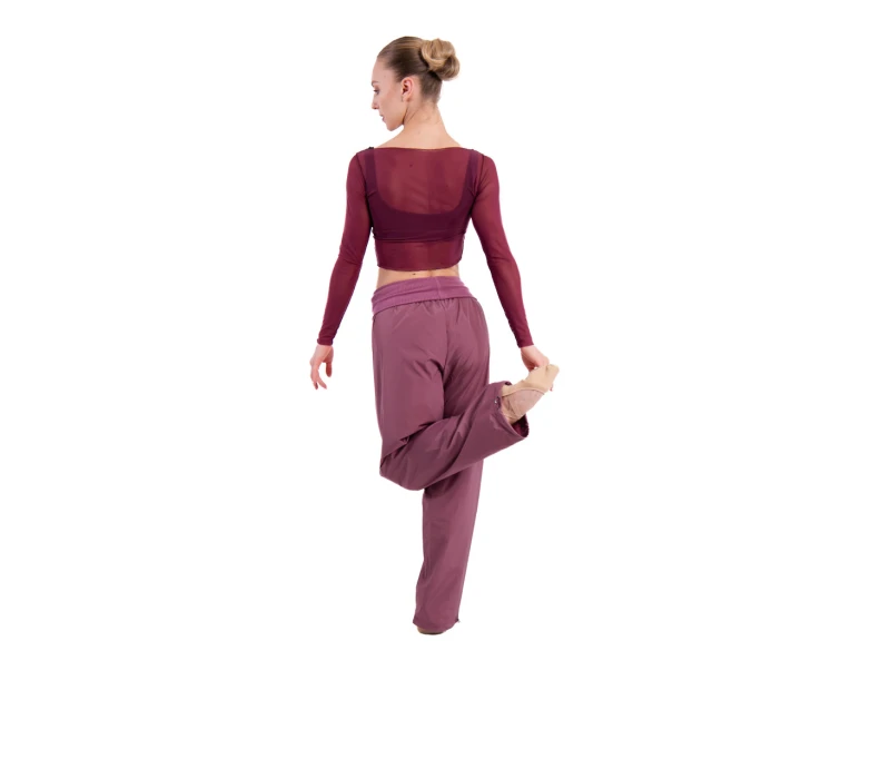 GP Lesson Momentum, warm-up pants for dancers GP Lesson Momentum, warm-up pants for dancers - Italian plum GP