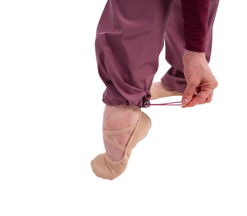GP Lesson Momentum, warm-up pants for dancers GP Lesson Momentum, warm-up pants for dancers - Italian plum GP