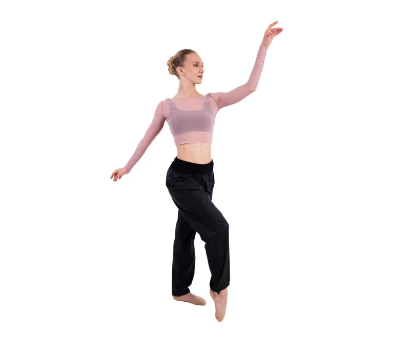 GP Lesson Momentum, warm-up pants for dancers GP Lesson Momentum, warm-up pants for dancers - Black