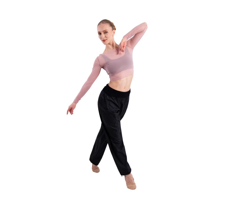 GP Lesson Momentum, warm-up pants for dancers GP Lesson Momentum, warm-up pants for dancers - Black