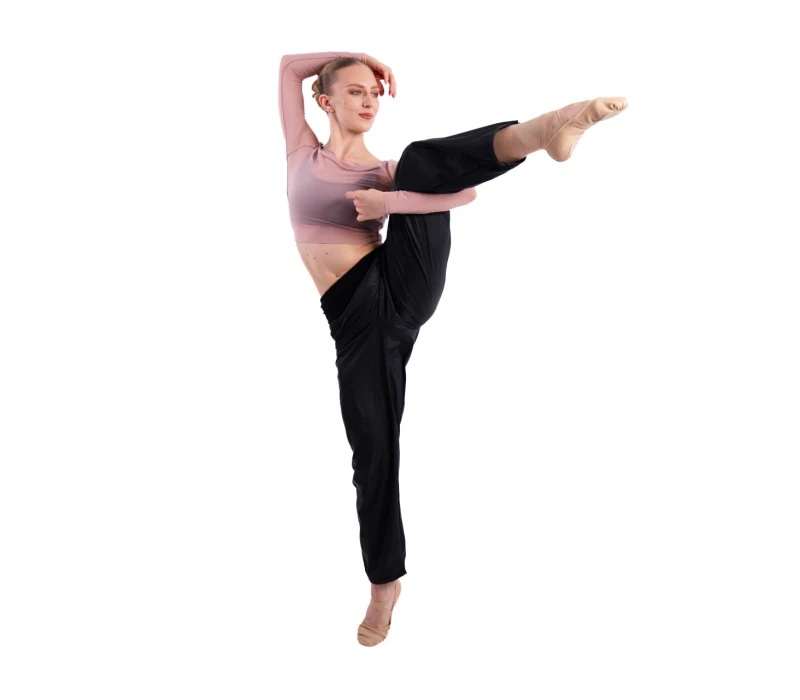 GP Lesson Momentum, warm-up pants for dancers - Black GP Lesson Momentum, warm-up pants for dancers - Black