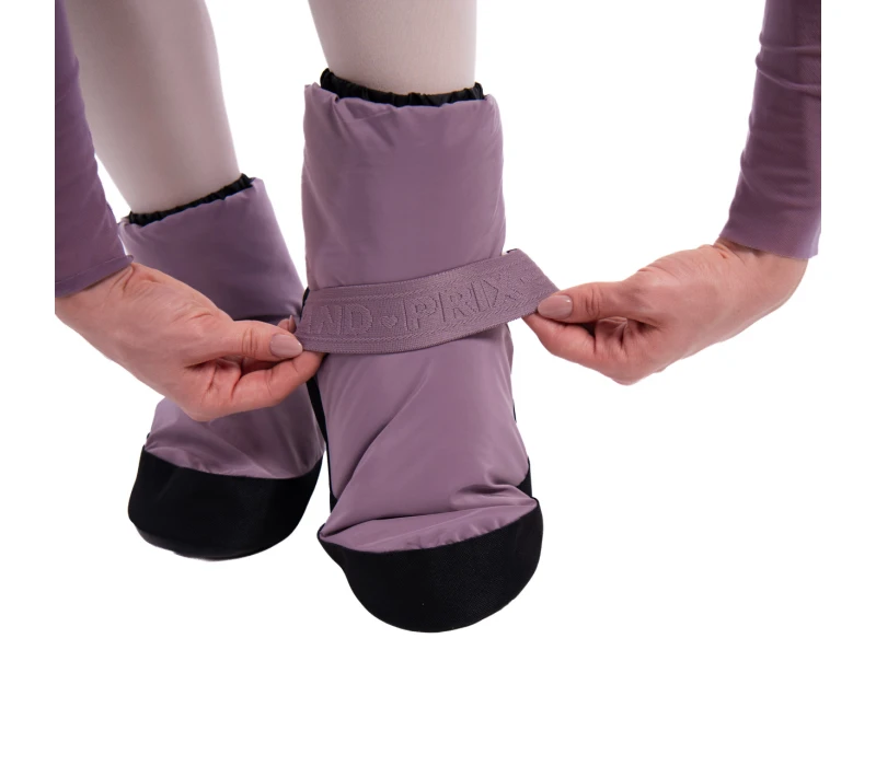 GP Warm up Lesson booties, dance warm-up footwear GP Warm up Lesson booties, dance warm-up footwear - Vintage violet GP
