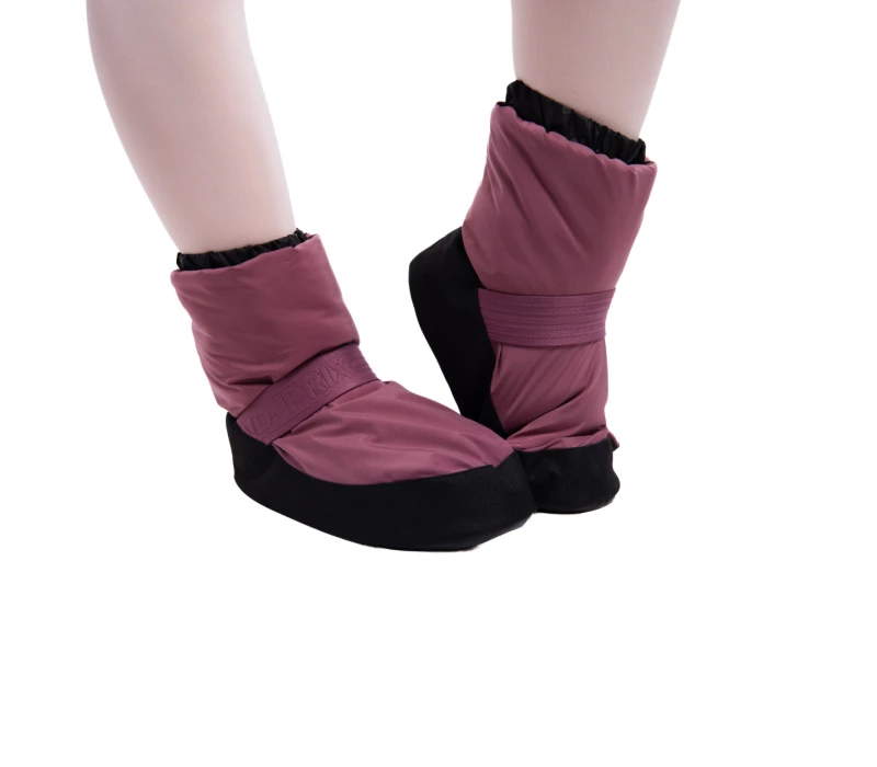 GP Warm up Lesson booties, dance warm-up footwear GP Warm up Lesson booties, dance warm-up footwear - Italian plum GP